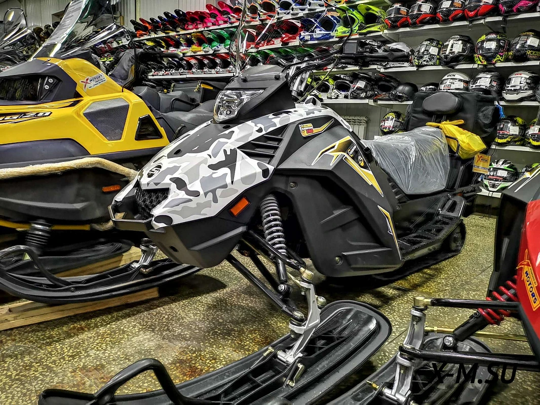 Камуфлирование снегохода STELS Капитан 150/200 Камуфлирование снегохода STELS Капитан 150/200