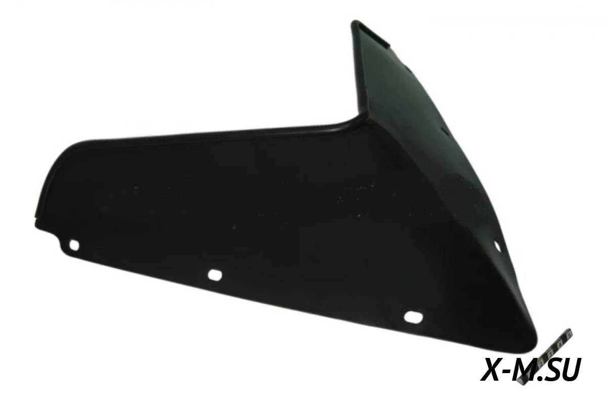 Стекло ветровое для снегохода Polaris RUSH 2011- (высота 18см, толщина 2мм, ПЭТг) (черный металлик) Стекло ветровое для снегохода Polaris RUSH 2011- (высота 18см, толщина 2мм, ПЭТг) (черный металлик)