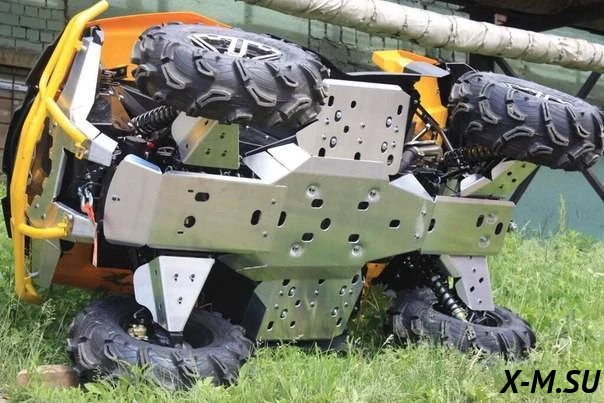 Комплект защиты днища, рычагов и порогов для ATV ATV Stels 800 Gepard Комплект защиты днища, рычагов и порогов для ATV ATV Stels 800 Gepard