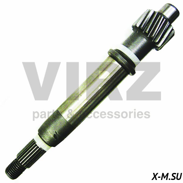 Вал редуктора ведущий 152QMI, 157QMJ (L=172mm) Вал редуктора ведущий 152QMI, 157QMJ (L=172mm)