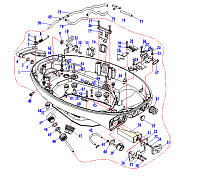 Поддон 4-Х ТАКТНОГО ПЛМ HIDEA F30FHS