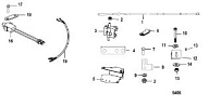 Румпель 2-Х ТАКТНОГО ПЛМ MERCURY 90 Серийный номер от 0G760300 до 0T979999